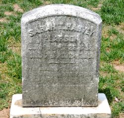 Headstone of Sarah Townsend Harvey Pearson