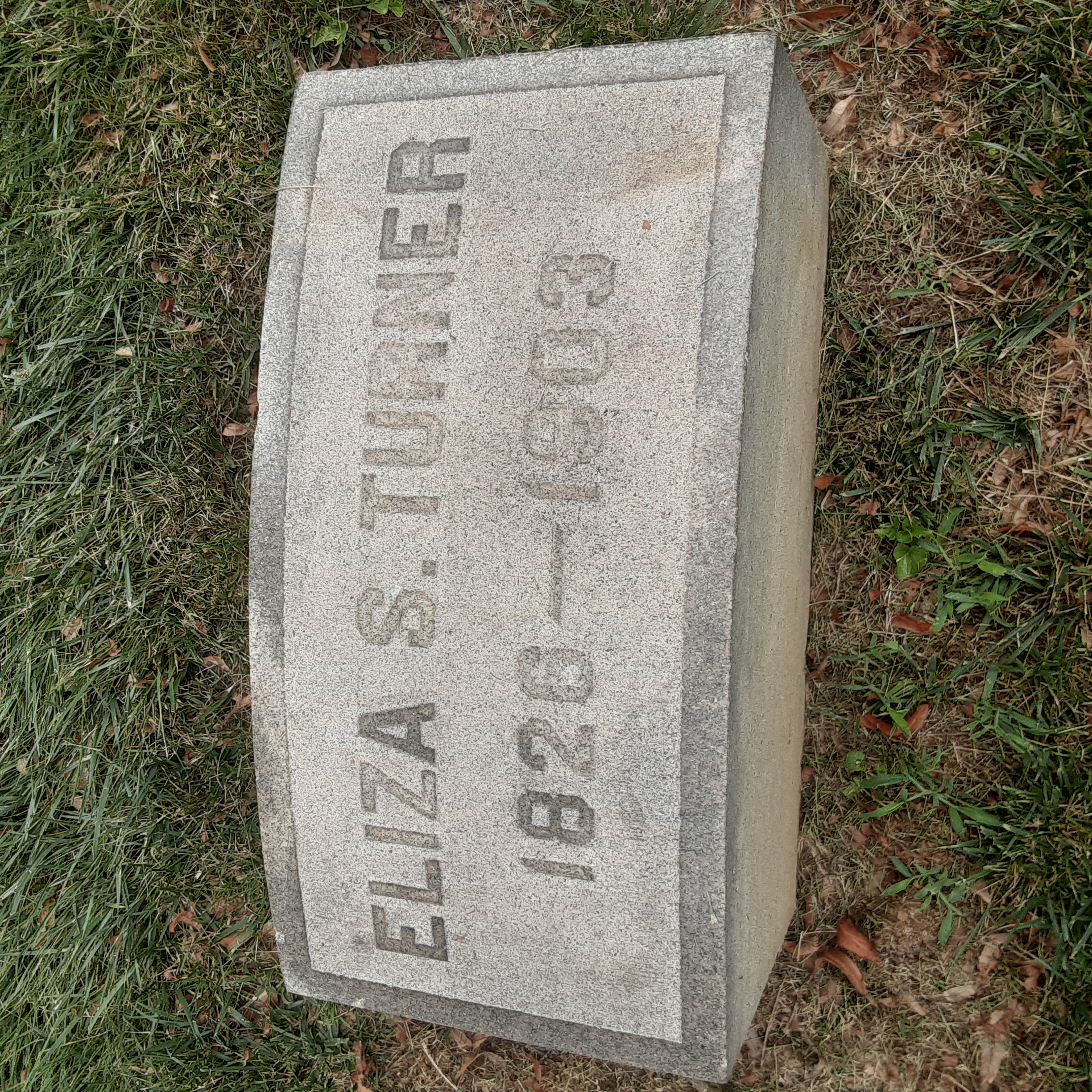 Headstone of Eliza Sproat Turner
