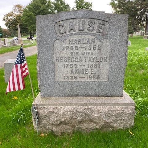 Headstone of Harlon Gause
