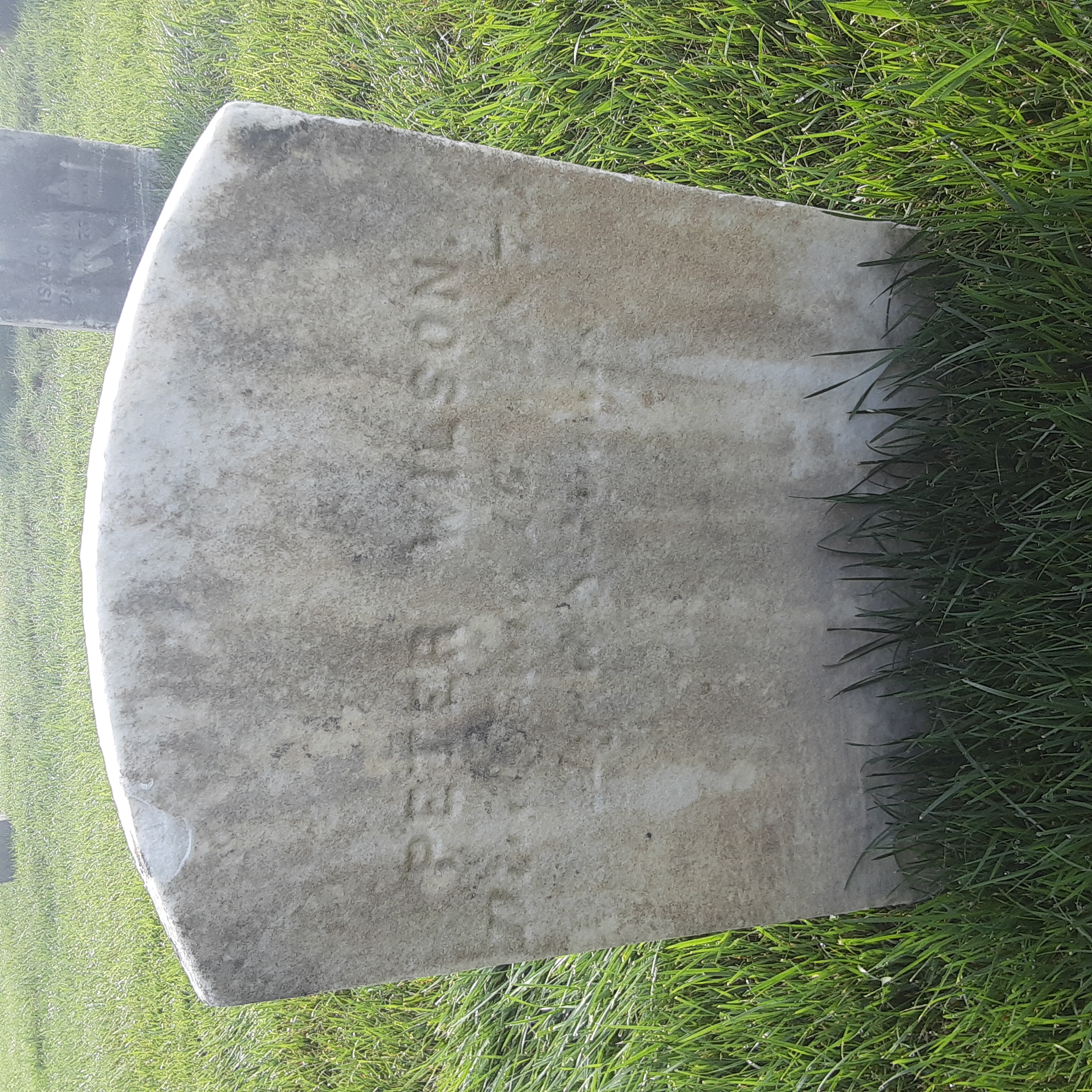 Headstone of Peter Wilson