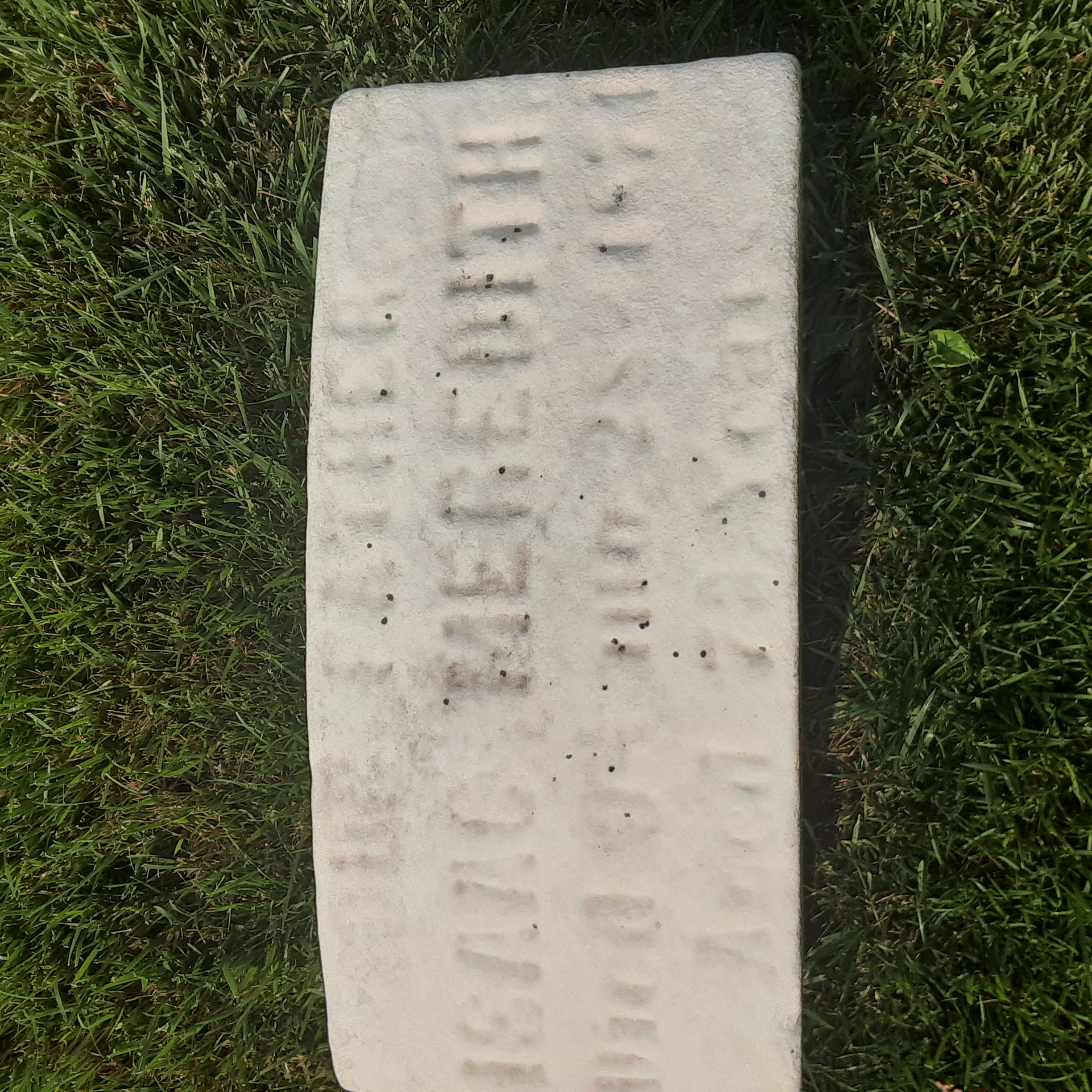 Headstone of Isaac Meredith