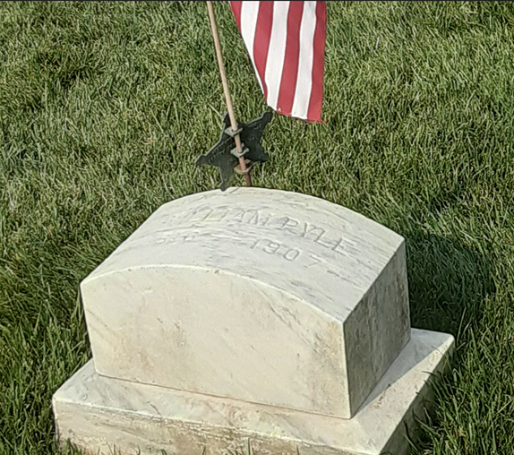 Headstone of William Pyle