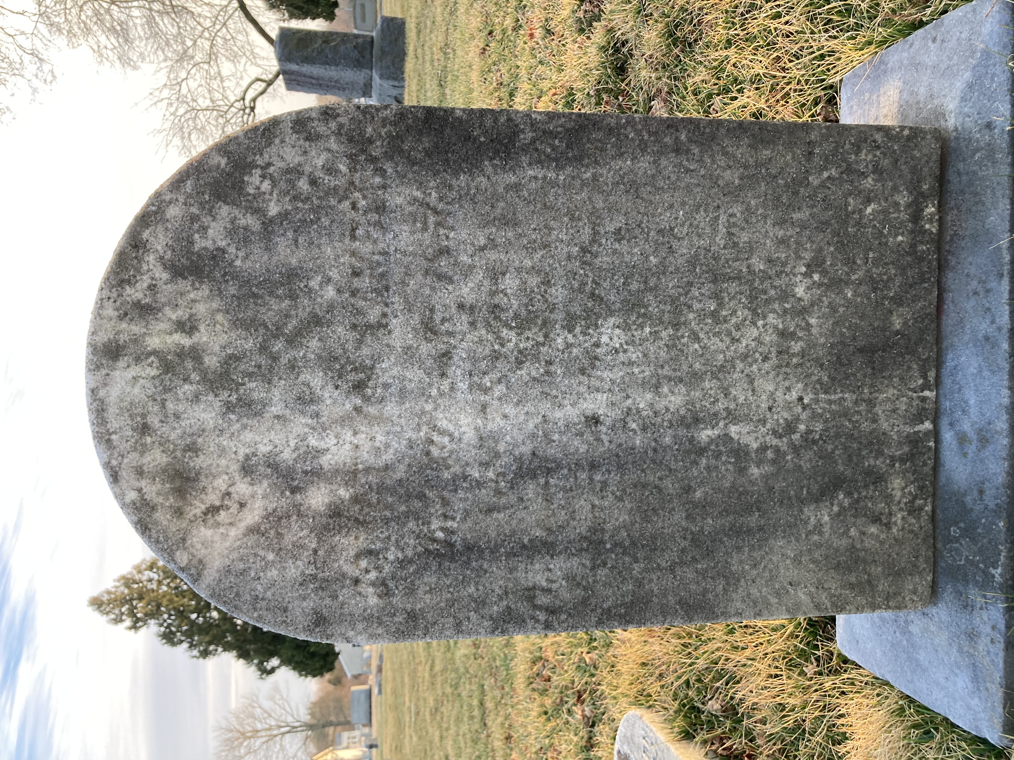 Headstone of Jonathan Lamborn
